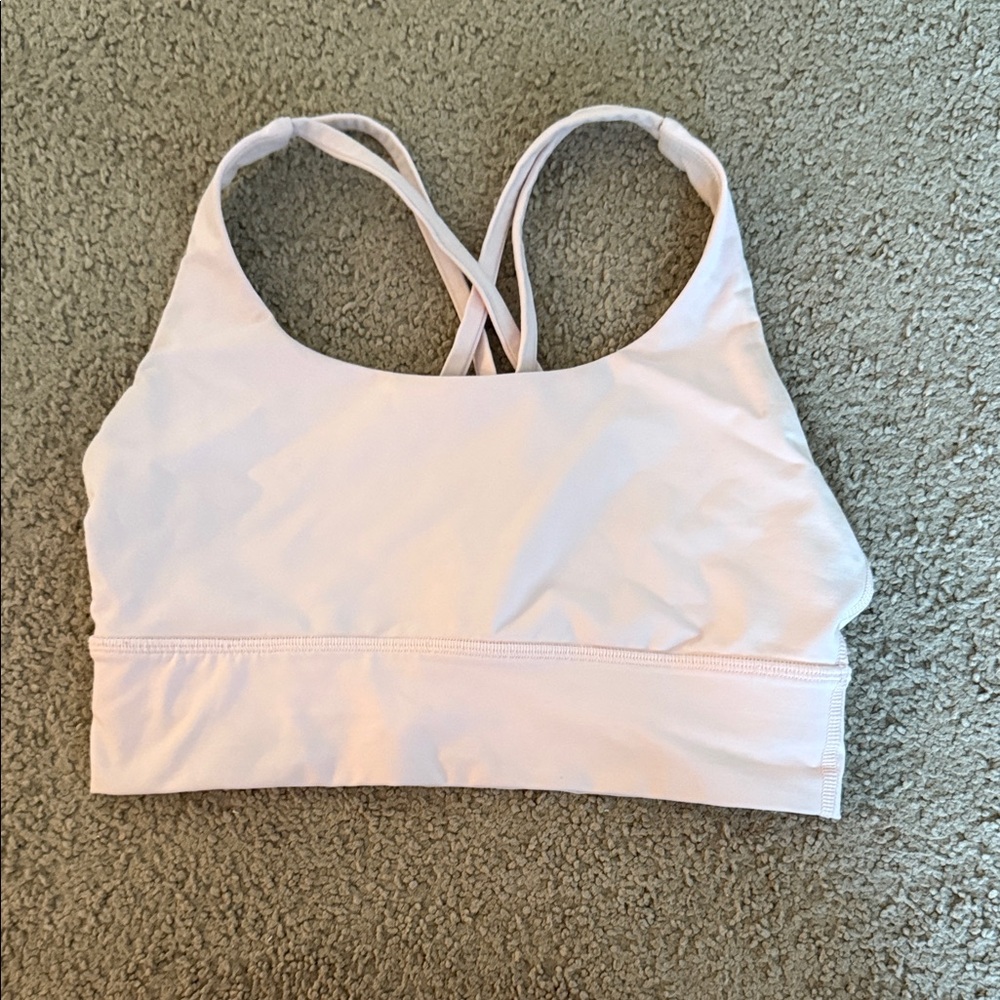 Light Pink Lululemon Sports Bra SIZE 6!!
